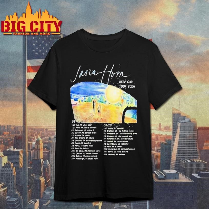 Jana Horn Deep Car Tour 2026 Dates - Adult & Kids T-Shirts, Sweatshirts & Hoodies apparel design preview 1