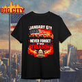 January 6th Never Forget It Was Treason America - Adult & Kids T-Shirts, Sweatshirts & Hoodies apparel design preview 1