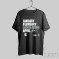 January February Jaden Akins April Michigan State - Adult & Kids T-Shirts, Sweatshirts & Hoodies apparel design preview 1
