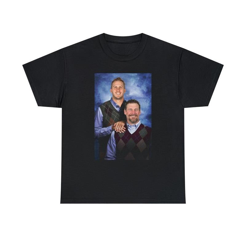 Jared Goff Dan Campbell Detroit Lions Funny Heavy - Adult & Kids T-Shirts, Sweatshirts & Hoodies apparel design preview 1
