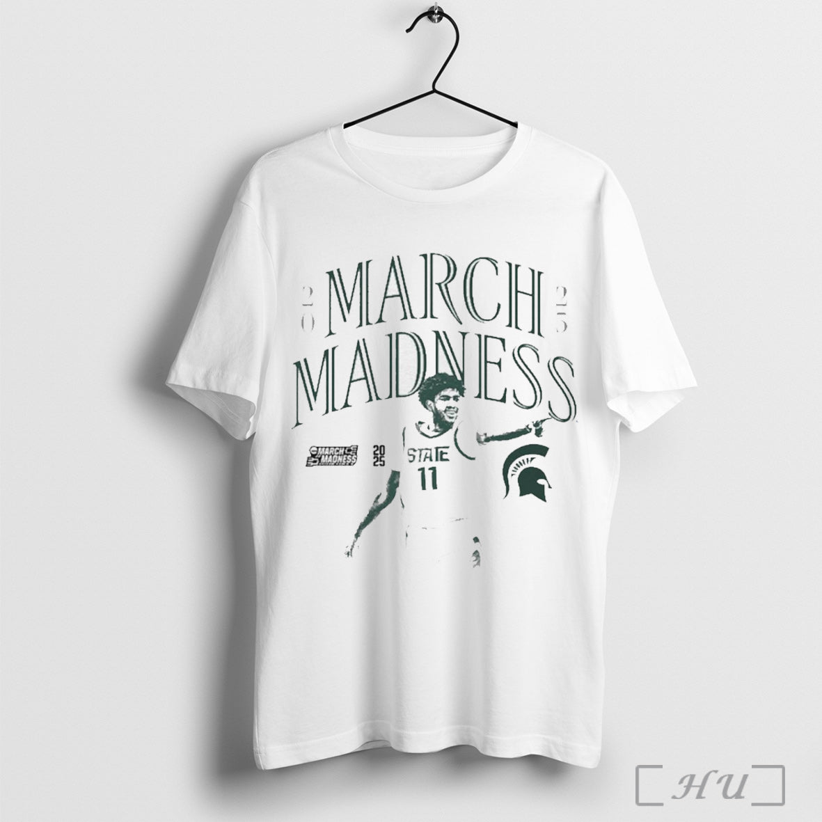 Jase Richardson Michigan State Spartans Basketball - Adult & Kids T-Shirts, Sweatshirts & Hoodies apparel design preview 1