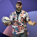 Jason Kelce Ilona Maher Olympics 2024 Hawaiian - Adult & Kids T-Shirts, Sweatshirts & Hoodies apparel design preview 1