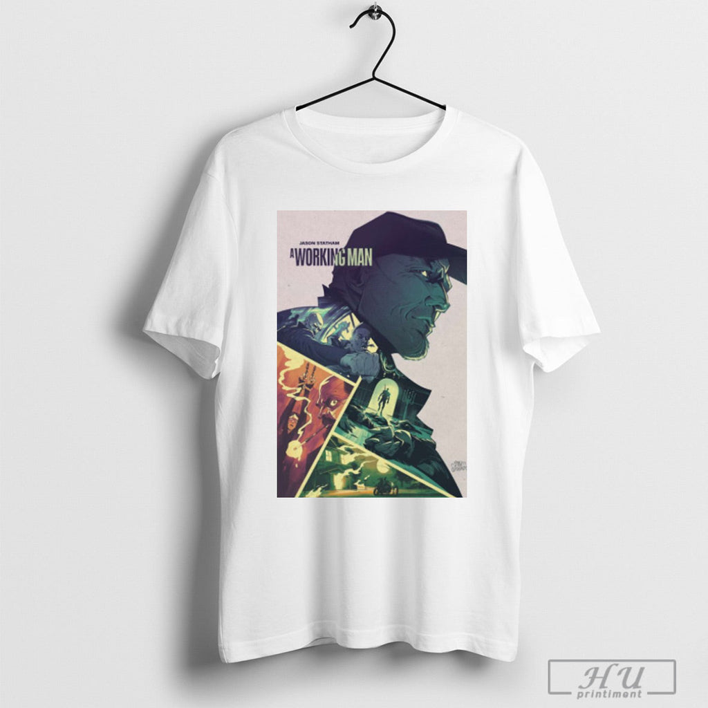 Jason Statham A Working Man - Adult & Kids T-Shirts, Sweatshirts & Hoodies apparel design preview 1