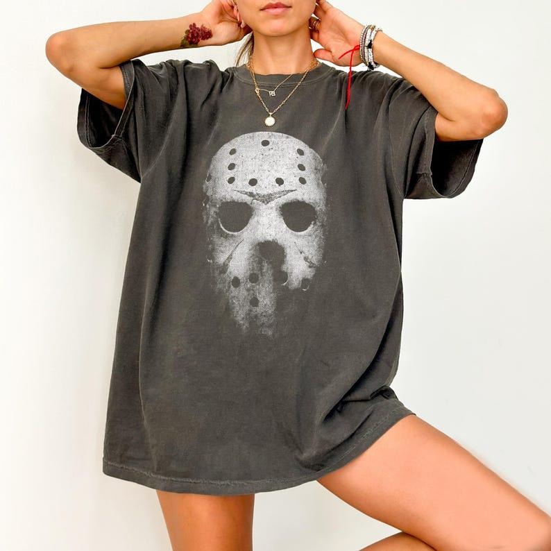 Jason Voorhees Horror Movie Characters Halloween - Adult & Kids T-Shirts, Sweatshirts & Hoodies apparel design preview 1
