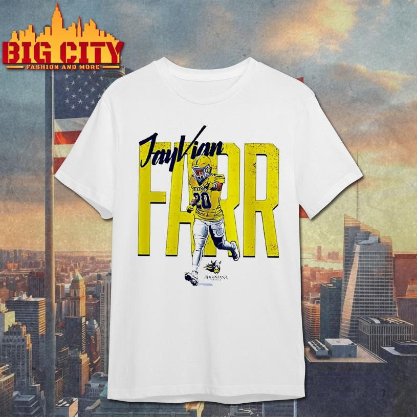 Jayvian Farr AU Football NCAA Caricature - Adult & Kids T-Shirts, Sweatshirts & Hoodies apparel design preview 1