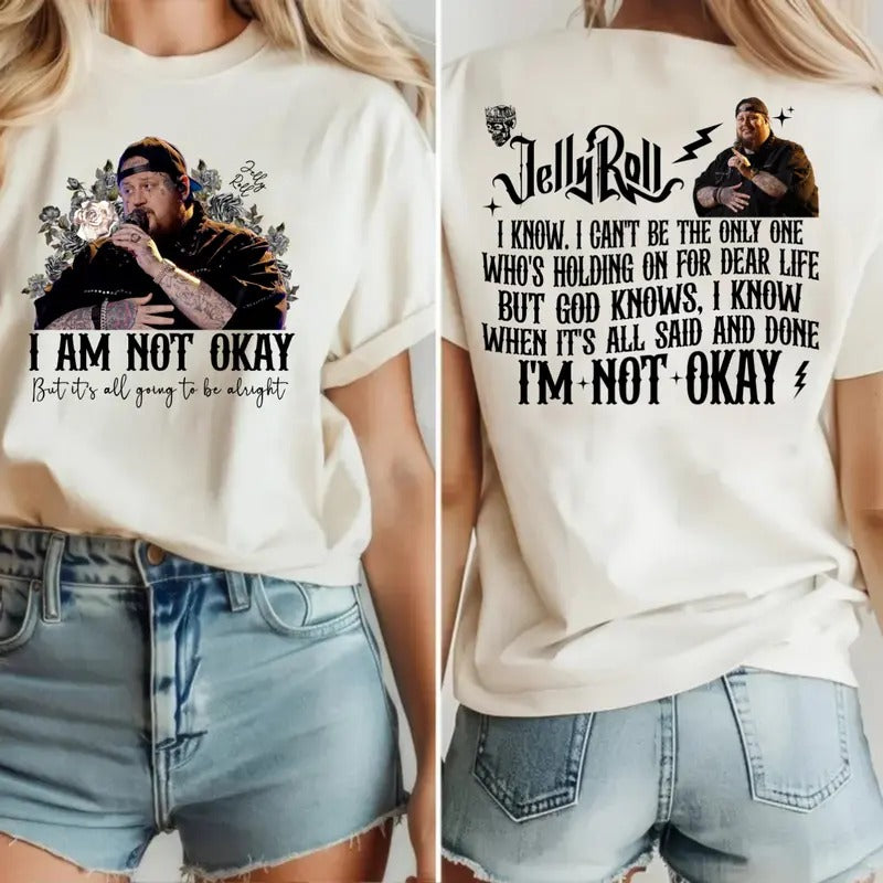 JeIIy RoII Floral Both Sides Country Music Concert - Adult & Kids T-Shirts, Sweatshirts & Hoodies apparel design preview 1