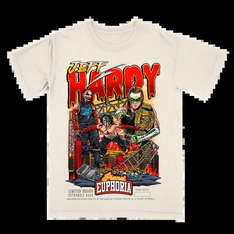 Jeff Hardy Fan Casual Menswear - Adult & Kids T-Shirts, Sweatshirts & Hoodies apparel design preview 1