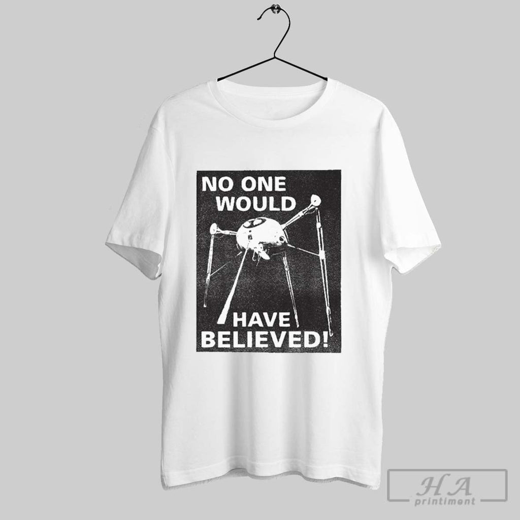 Jeff Wayne The War Of Worlds No One Would Have - Adult & Kids T-Shirts, Sweatshirts & Hoodies apparel design preview 1