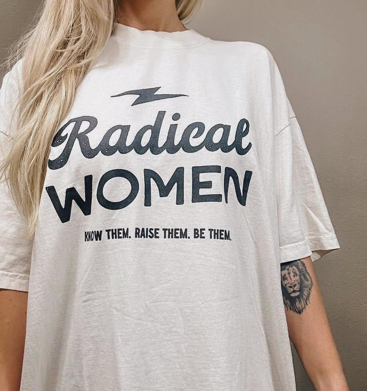 Jessie J Ross Radical Woman Feminist Empowering - Adult & Kids T-Shirts, Sweatshirts & Hoodies apparel design preview 1