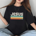 Jesus King Casual Crew Neck Short Sleeve Tops - Adult & Kids T-Shirts, Sweatshirts & Hoodies apparel design preview 1