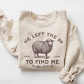 Jesus Leaves 99 Lord Is My Shepherd Christian He Left - Adult & Kids T-Shirts, Sweatshirts & Hoodies apparel design preview 1