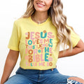 Jesus Loves Me DTF Transfers THIS IS NOT - Adult & Kids T-Shirts, Sweatshirts & Hoodies apparel design preview 1