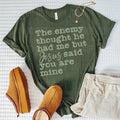 Jesus Said You Are Mine DTF Transfers THIS IS NOT - Adult & Kids T-Shirts, Sweatshirts & Hoodies apparel design preview 1