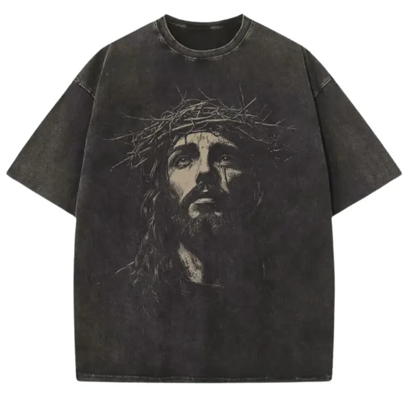 Jesus Christian Streetwear Religious Him Her Faith - Adult & Kids T-Shirts, Sweatshirts & Hoodies apparel design preview 1