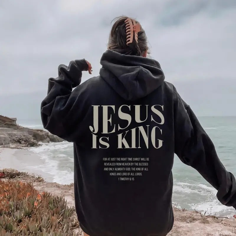 Jesus Is King Menswear Soft Breathable Tops - Adult & Kids T-Shirts, Sweatshirts & Hoodies apparel design preview 1