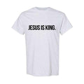 Jesus Is King Easter Slogan Print Round Neck Summer - Adult & Kids T-Shirts, Sweatshirts & Hoodies apparel design preview 1