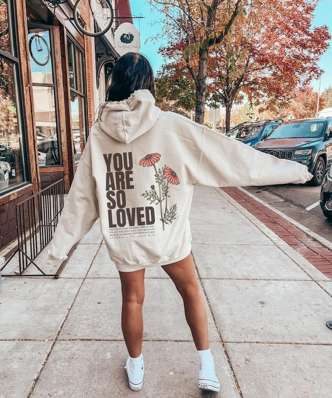 Jesus Loves You Christian Streetwear Faith Based John - Adult & Kids T-Shirts, Sweatshirts & Hoodies apparel design preview 1