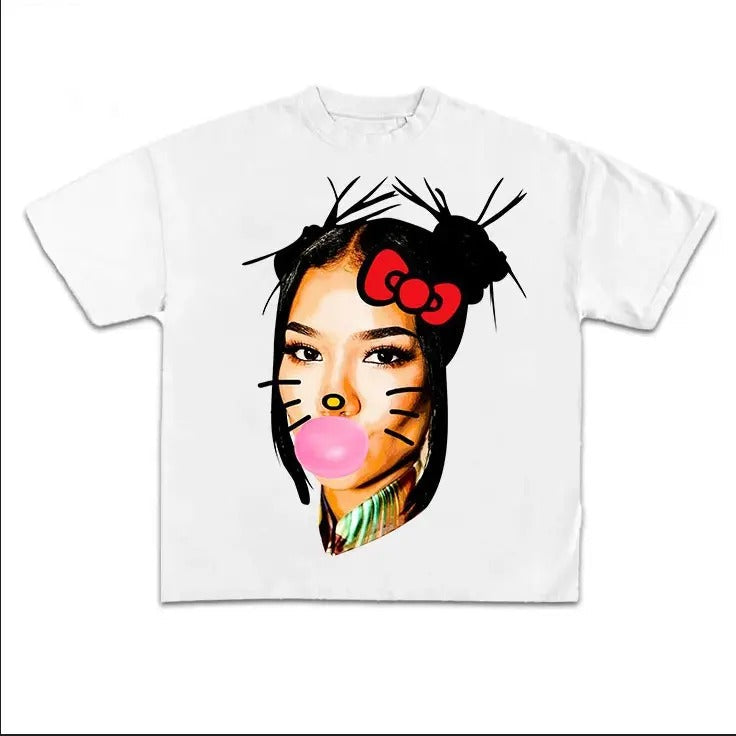Jhene BUBBLE GUM Rap Classic Cotton Top - Adult & Kids T-Shirts, Sweatshirts & Hoodies apparel design preview 1