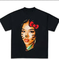 Jhene Kitty Big Face Rap Hip Hop Streetwear Vintage - Adult & Kids T-Shirts, Sweatshirts & Hoodies apparel design preview 1