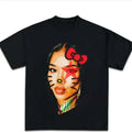 Jhene Kitty Red Big Face Rap Hip Hop - Adult & Kids T-Shirts, Sweatshirts & Hoodies apparel design preview 1