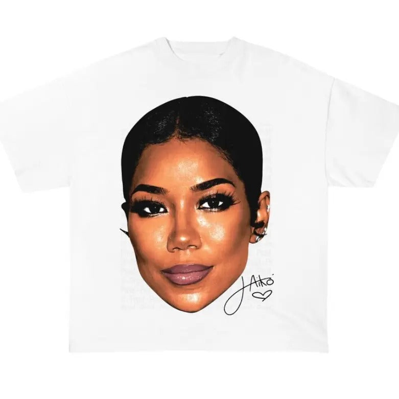 Jhenee Big Facee White Jhene - Adult & Kids T-Shirts, Sweatshirts & Hoodies apparel design preview 1
