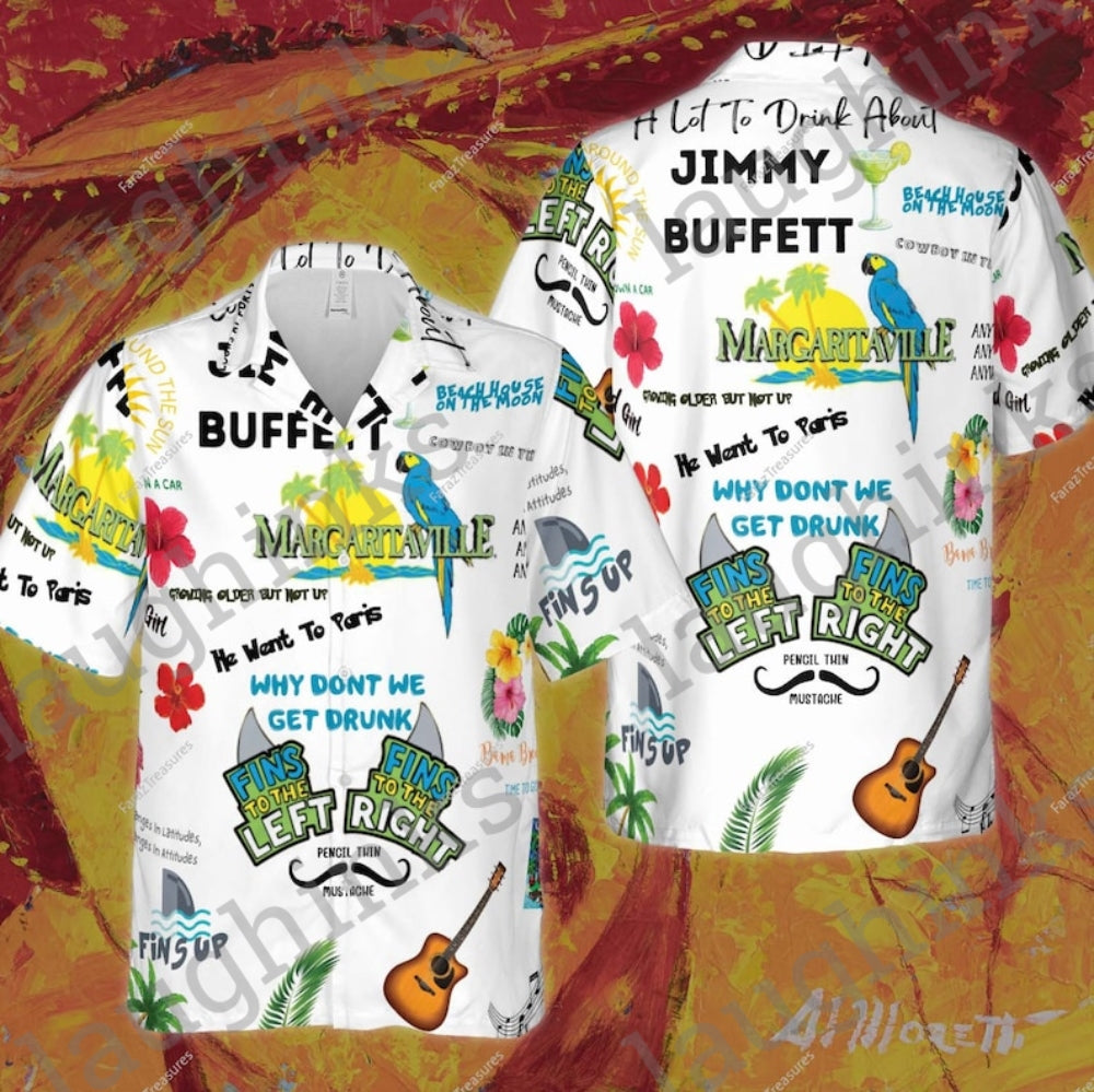Jimmy Buffet Margaritaville Hawaiian And Shorts Most - Adult & Kids T-Shirts, Sweatshirts & Hoodies apparel design preview 1