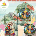 Jimmy Buffett Hawaiian and Beach Shorts 5 O Clock - Adult & Kids T-Shirts, Sweatshirts & Hoodies apparel design preview 1