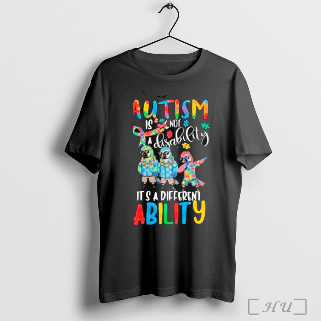Jimmy Buffett Margaritaville Autism Is Not A - Adult & Kids T-Shirts, Sweatshirts & Hoodies apparel design preview 1