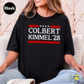 Jimmy Kimmel Colbert 2028 Protect Late Night TV - Adult & Kids T-Shirts, Sweatshirts & Hoodies apparel design preview 1