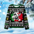 Jing-A-Di-Jing Hee Haw The Italian Donkey Ugly Christmas Sweater - Holiday Gift product image