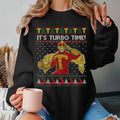 Jingle All Way Ugly Turbo Man 'S Time Family Xmas - Adult & Kids T-Shirts, Sweatshirts & Hoodies apparel design preview 1