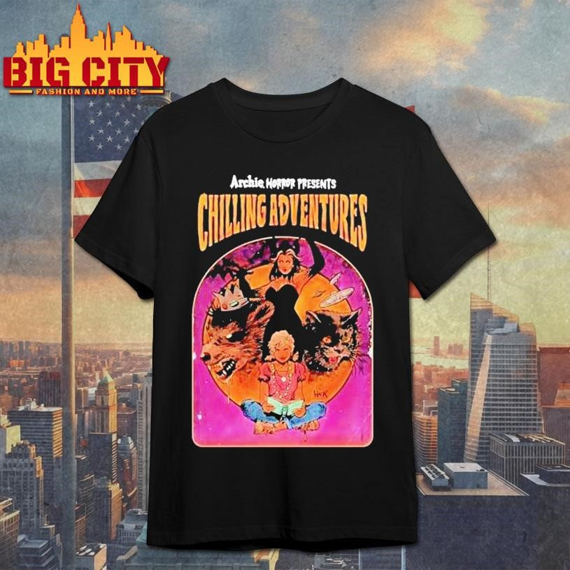 Jinx And Madam Satan Archie Horror Presents Chilling - Adult & Kids T-Shirts, Sweatshirts & Hoodies apparel design preview 1