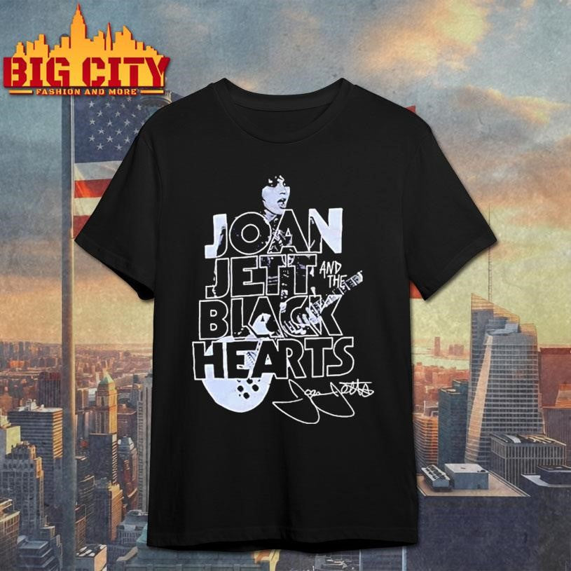 Joan Jett And The Blackhearts Band - Adult & Kids T-Shirts, Sweatshirts & Hoodies apparel design preview 1
