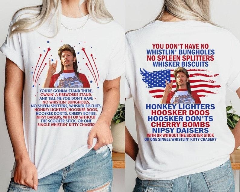 Joe Dirt Merica July 4th Funny Independence Day Top - Adult & Kids T-Shirts, Sweatshirts & Hoodies apparel design preview 1