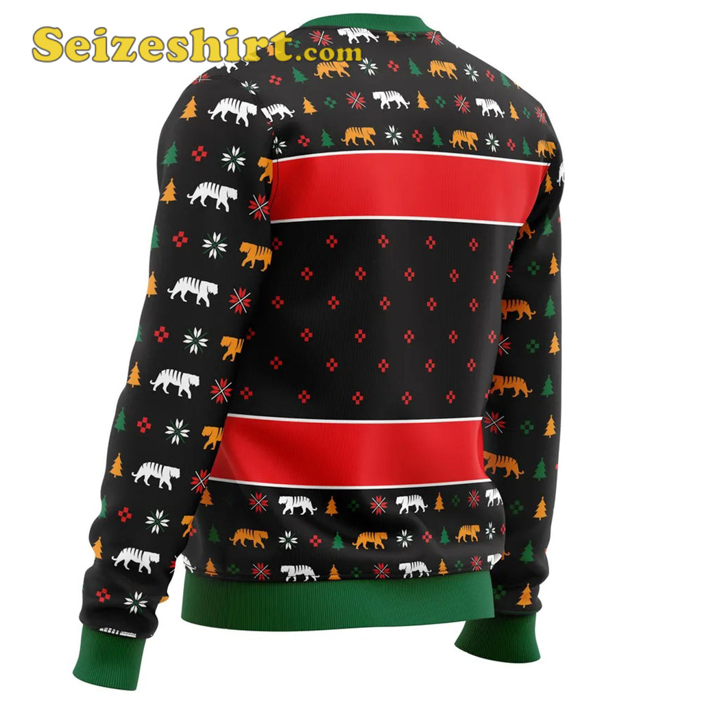 Joe Exotic Tiger King Ugly V Neck Ugly Christmas Sweater - Gift Idea product image 3