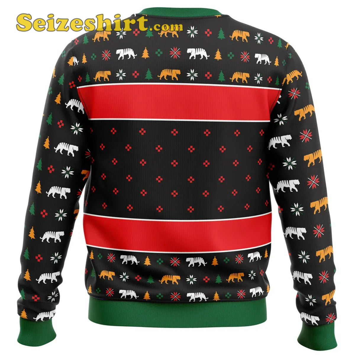 Joe Exotic Tiger King Ugly V Neck Ugly Christmas Sweater - Gift Idea product image 4