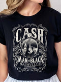 Johnny Cash Outlaw Country Rock - Adult & Kids T-Shirts, Sweatshirts & Hoodies apparel design preview 1