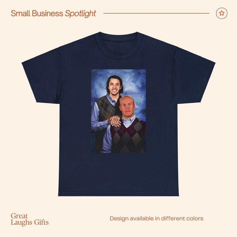 Johnny Gaudreau Patrik Laine Columbus Blue Jackets - Adult & Kids T-Shirts, Sweatshirts & Hoodies apparel design preview 1