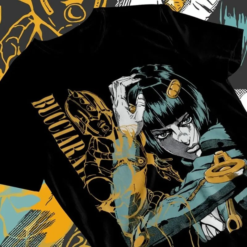 Jojo'S Bizarre Adventure Bruno Bucciarati Anime Manga - Adult & Kids T-Shirts, Sweatshirts & Hoodies apparel design preview 1
