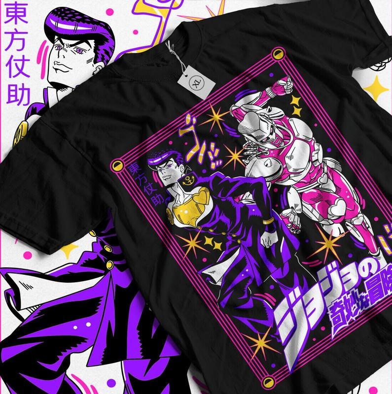 Josuke Higashikata S 4XL Jojo'S Bizzare Adventure - Adult & Kids T-Shirts, Sweatshirts & Hoodies apparel design preview 1