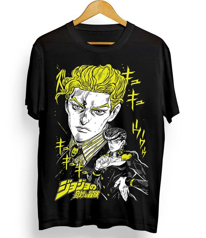 Josuke Kira S 4XL JoJo'S Bizarre Anime Manga - Adult & Kids T-Shirts, Sweatshirts & Hoodies apparel design preview 1