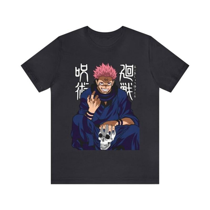 Jujutsu Kaisen Anime Ryomen Sukuna Skull Manga - Adult & Kids T-Shirts, Sweatshirts & Hoodies apparel design preview 1