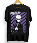 Jujutsu Kaisen Manga Anime Saturo Gojo Black Fans Top - Adult & Kids T-Shirts, Sweatshirts & Hoodies apparel design preview 1