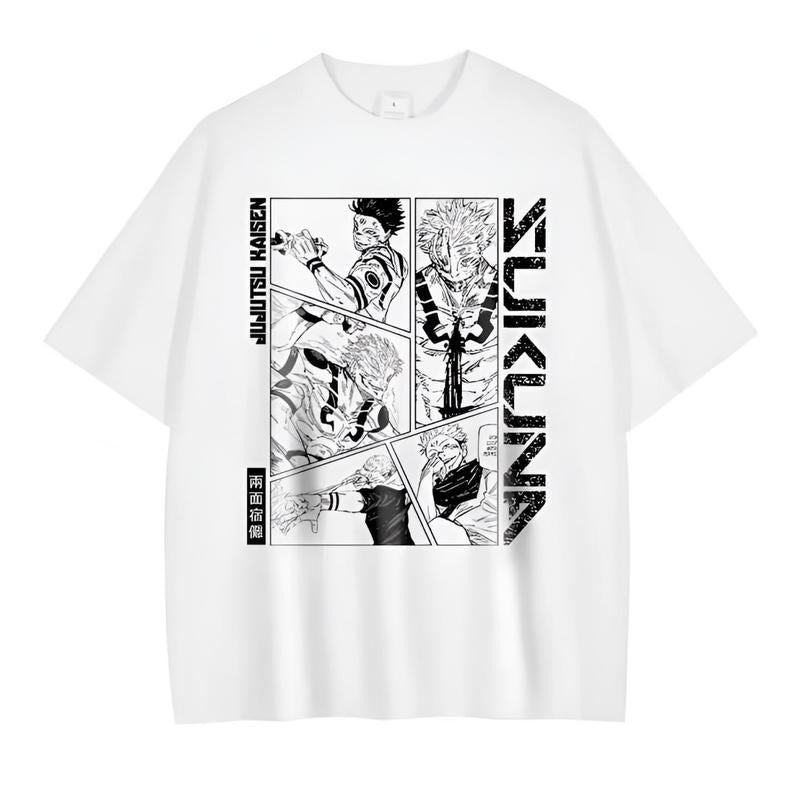 Jujutsu Kaisen Sukuna Anime Japanese Streetwear JJK - Adult & Kids T-Shirts, Sweatshirts & Hoodies apparel design preview 1