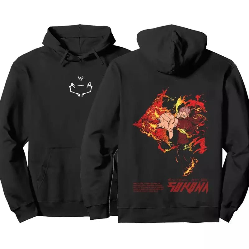 Jujutsu Kaisen Ryomen Sukuna Manga Anime Inspired - Adult & Kids T-Shirts, Sweatshirts & Hoodies apparel design preview 1
