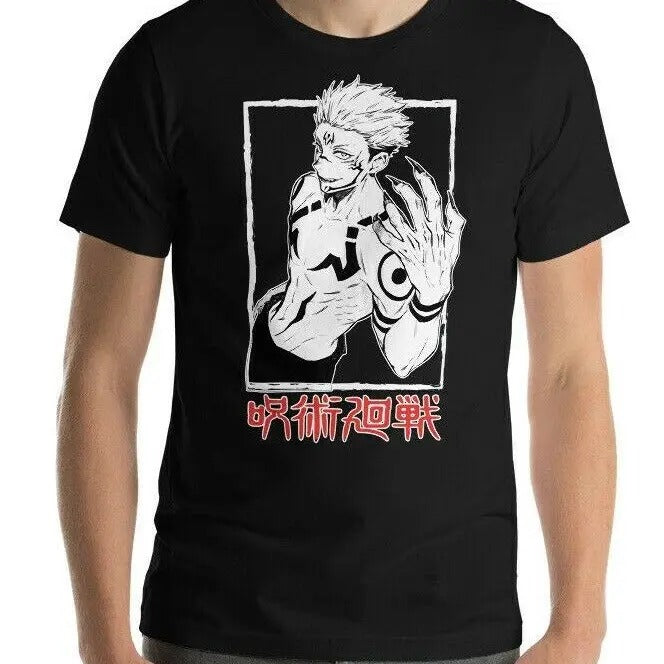 Jujutsu Kaisen Sukuna S 4XL Yuji Itadori Anime - Adult & Kids T-Shirts, Sweatshirts & Hoodies apparel design preview 1