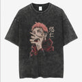 Jujutsu Kaisen Vintage Washed Heavy Cotton Retro - Adult & Kids T-Shirts, Sweatshirts & Hoodies apparel design preview 1