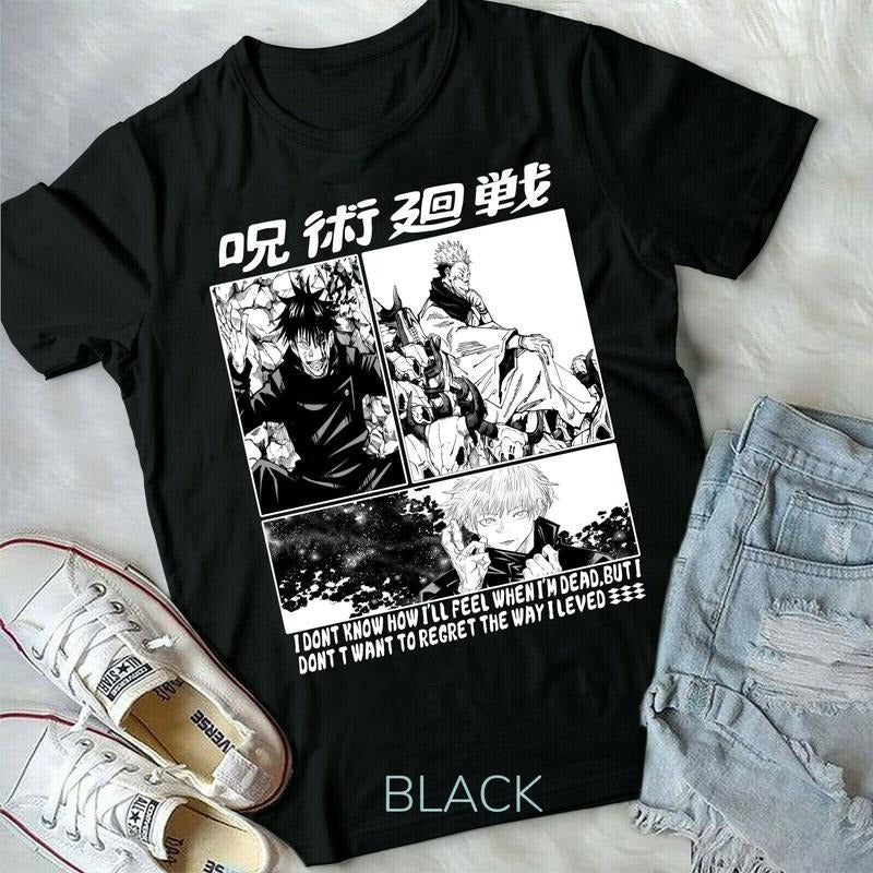 Jujutsu Kaisen Satoru Gojo Megumi Fushiguro Anime - Adult & Kids T-Shirts, Sweatshirts & Hoodies apparel design preview 1