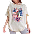 July 4th Retro American Patriotic Unhinged Vintage - Adult & Kids T-Shirts, Sweatshirts & Hoodies apparel design preview 1