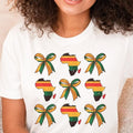 Juneteenth Coquette Bow African American Freedom Day - Adult & Kids T-Shirts, Sweatshirts & Hoodies apparel design preview 1